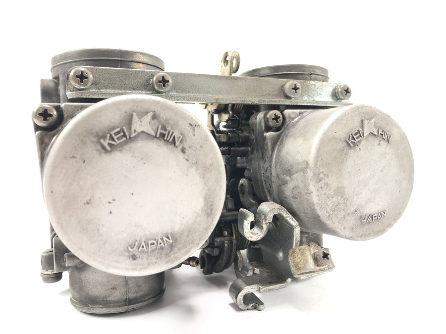 HONDA GL 500 Silversching PC02 [1982] - FLATE DE ACASTLO DO CARBURATOR Keihin Double Carburetor esquerdo