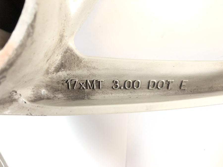 Cagiva Mito 125 EVO 8P [2000] - RIM da roda dianteira 3,00 x 17 "roda de aro de alumínio