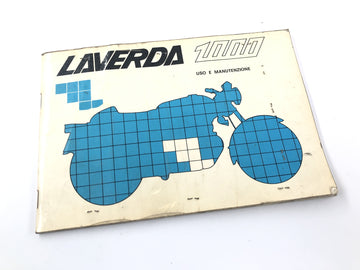 Laverda 1000 [1978] - Manual de Instruções de Operação Uso e Manutenzione