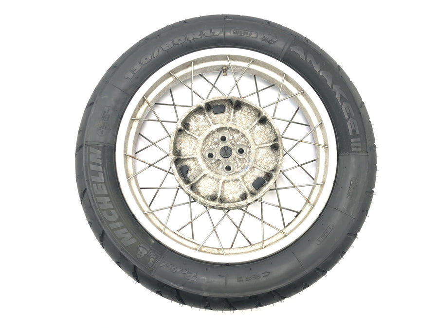 BMW R 100 GS 247E [1991] - roda traseira com raios 2,50 x 17"