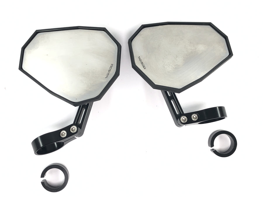 Suzuki GSX R 1000 WVB6 K6 [2006] - Conjunto de espelho retrovisor traseiro espelho final do guidão preto