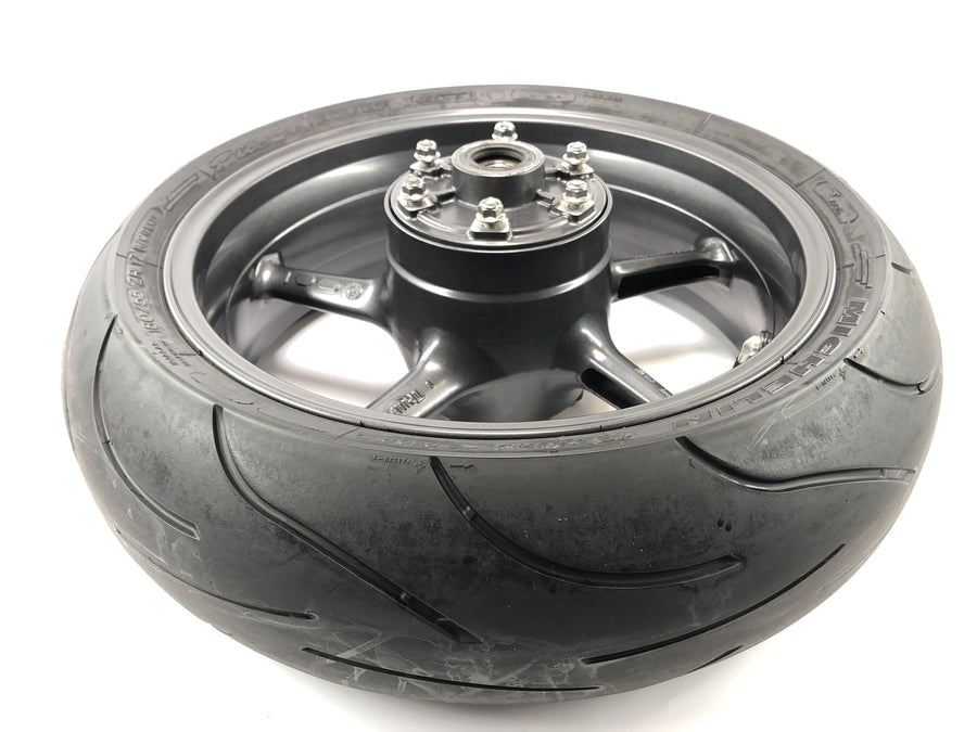 Triumph Street Triple R 675 D67LD [2010] - Hinterrad Rim Wheel Rad Pneus 5.5x17 "