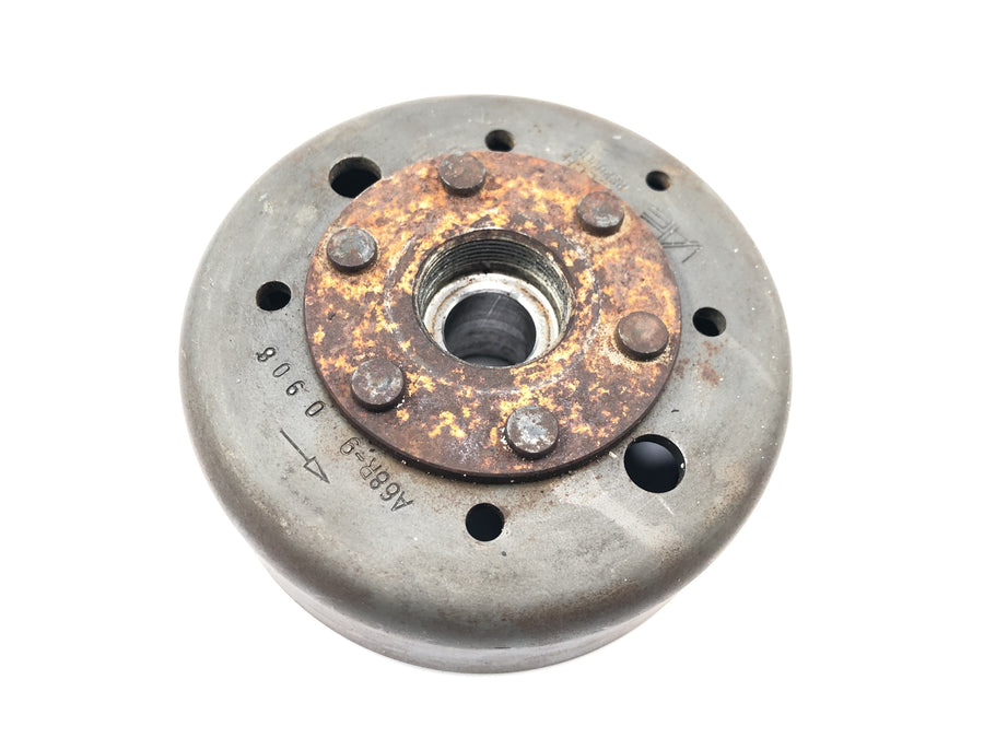 Yamaha XT 500 1U6 [1981] - rotor do alternador, roda magnética, volante, rotor de ignição, rotor do gerador