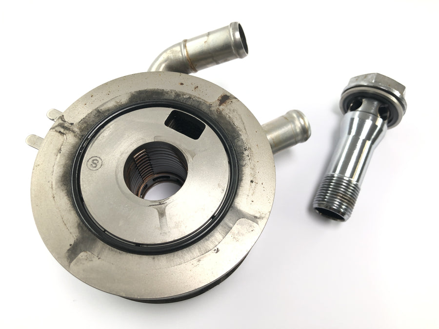 Honda CBR 1000 RR SC59 [2008] - Trocador de calor com flange do filtro de óleo do resfriador de óleo