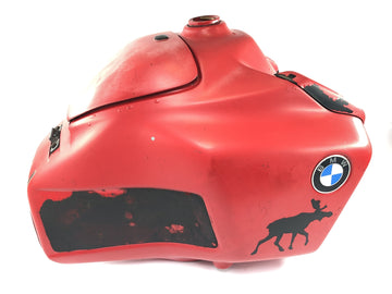BMW R 100 GS 247E [1991] - Tanque de combustível tanque de gasolina tanque de turismo de plástico vermelho