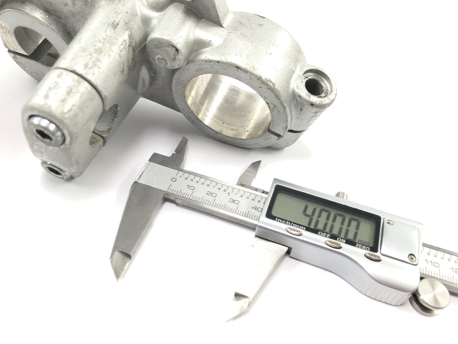 Sachs ZX 125 [1998] - Braçadeira de garfo de montagem de guiador de ponte de garfo superior braçadeira de garfo 40 mm