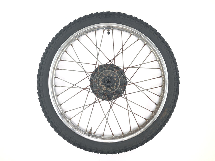 Yamaha DT 175 2K4 [1982] - Roda dianteira com raios 1,60 x 21"