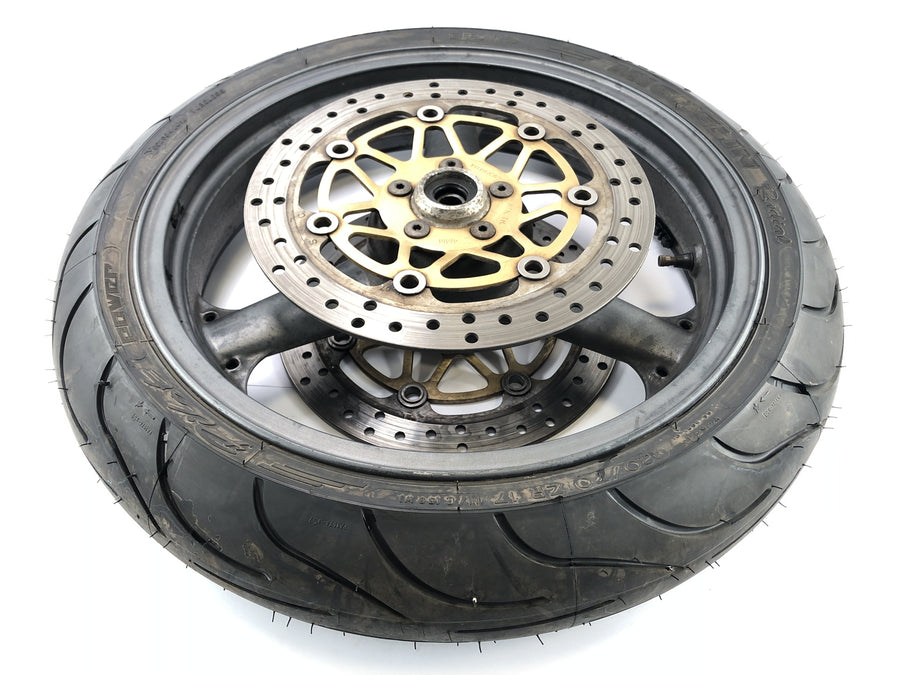 Kawasaki ZR7 ZR750F [1999] - RIM RAD RED RED na frente 3.50x17 "