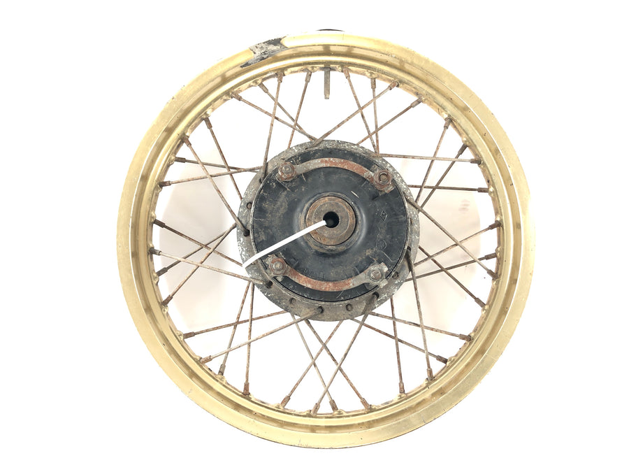 Yamaha XT 600 Zentere 34L [1985] - Roda traseira Gold 2,50 x 18 "