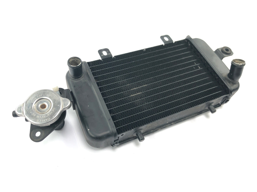 BMW C1 125 [2002] - Refrigerador de água do radiador, sistema de refrigeração do radiador com gargalo de enchimento