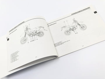 Yamaha DT 125 DE06 [2005] - Instruções de operação - 0