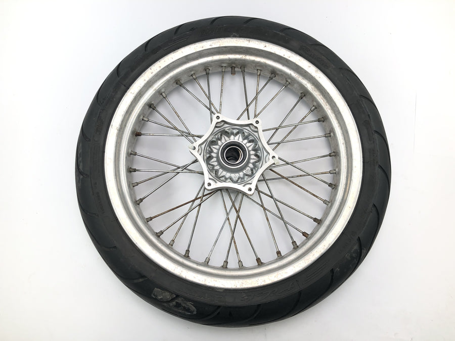 KTM 640 LC4 Prestige [2005] - roda dianteira com raios da roda 3,50 x 17"