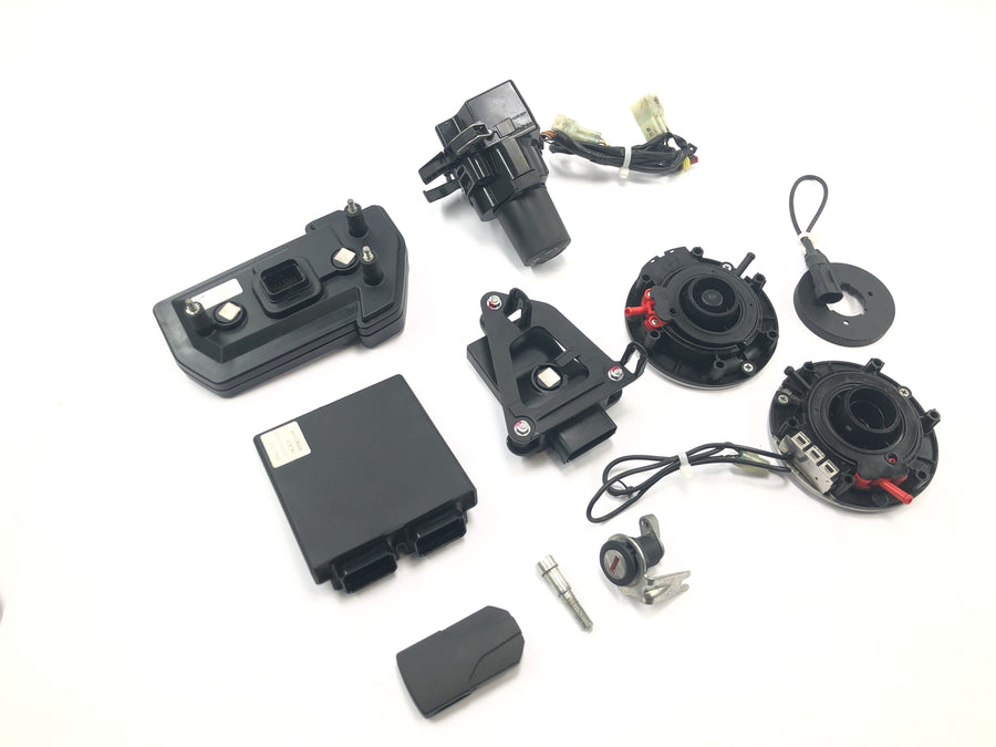 Ducati Multistrada 1200 S Touring [2009] - Conjunto de fechadura de ignição, imobilizador, sensor de velocímetro ECU