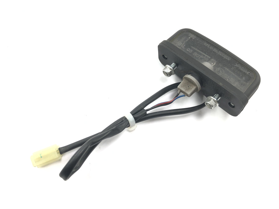 Yamaha WR 125 X DE07 [2010] - Luz de matrícula Iluminação de matrícula