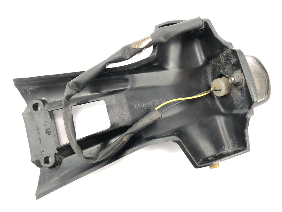Triumph Street Triple R 675 D67LD [2010] - Iluminação da placa com sinal de giro