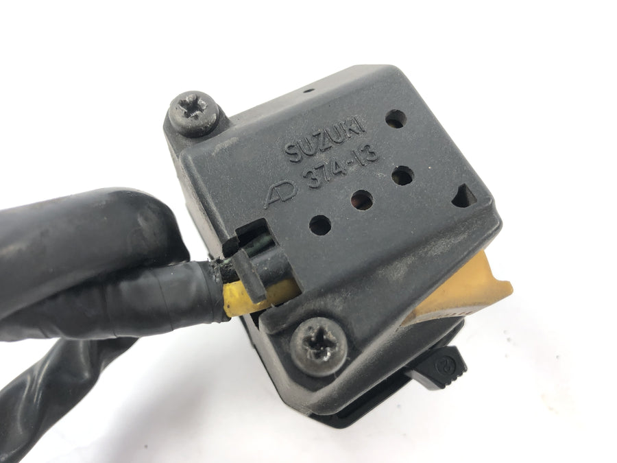 Suzuki GSX R 1100 GV73B [1990] - interruptor do guidão de ajuste do guidão à esquerda