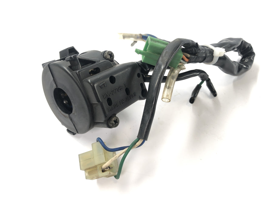Honda XBR 500 PC15 [1989] - Interruptor do guidão de ajuste do guidão na unidade de ajuste do interruptor esquerdo