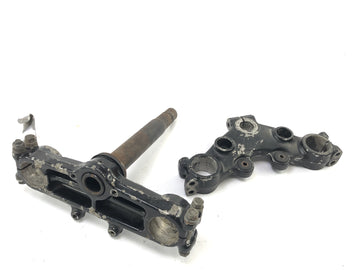 Yamaha XT 500 1U6 [1981] - Fork Bridge na parte superior e abaixo do conjunto de 36 mm
