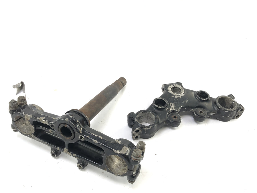 Yamaha XT 500 1U6 [1981] - Fork Bridge na parte superior e abaixo do conjunto de 36 mm