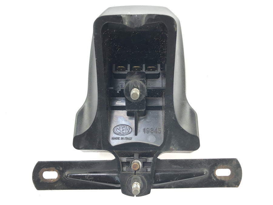 Ducati SL 600 Panth [1982] - luz traseira traseira com gravação de placa