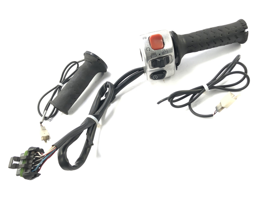 Moto Guzzi California 1100 EV KD [2002] - Switch do guidão à direita com alça de gás e aquecimento da alça