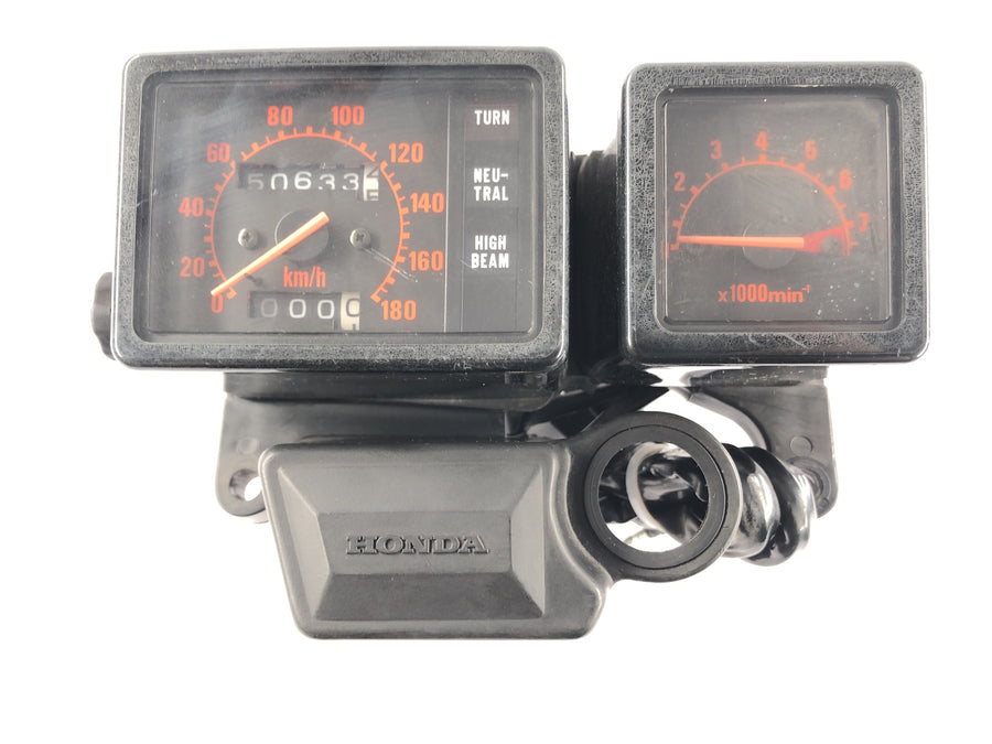 Honda XL 600 LM PD04 [1989] - Velocímetro do cockpit e medidor de rotação com suporte