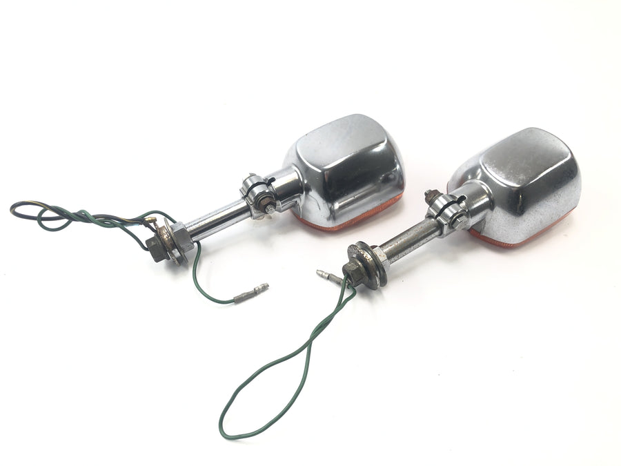 Kawasaki Z 1100 Kzz10a [1984] - Blinker de giro Luzes de pisca -pisca no casal do conjunto frontal