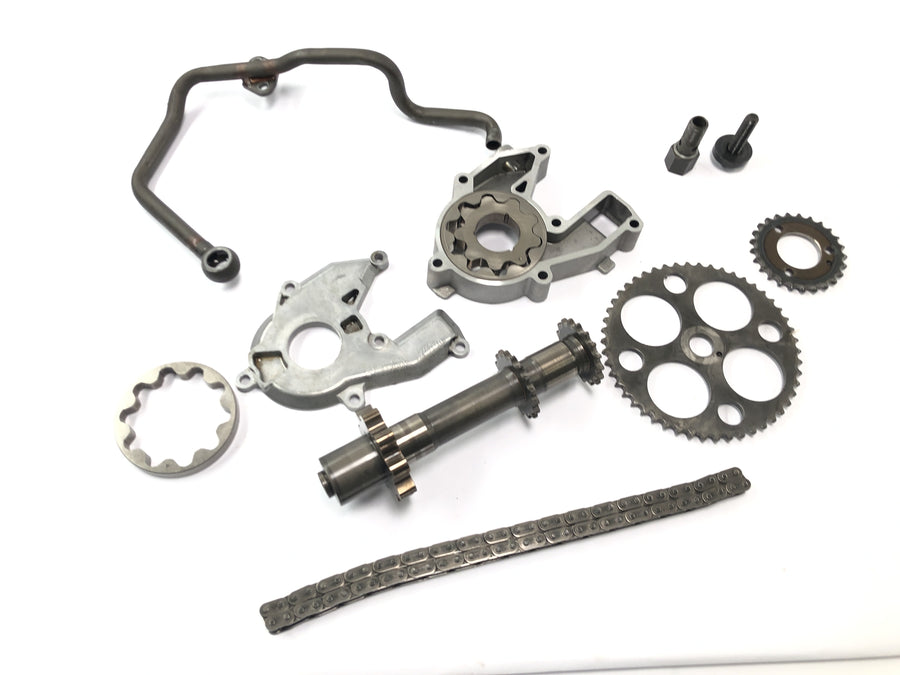 BMW R 1150 GS R21 [2002] - Conjunto de pinhão da corrente de transmissão da bomba de óleo