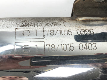 Yamaha XVS 650 4VR [1997] - Sistema de escape, silenciador traseiro, coletor completo - 0