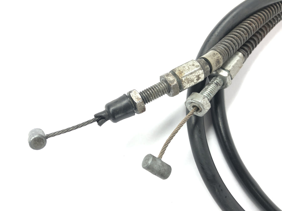 Yamaha XT 600 43F [1985] - Abridor de trem e bloqueio de Gaszug Bowden