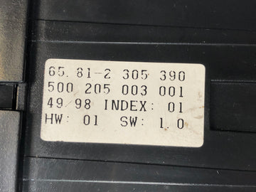 BMW K 1200 LT K2LT [1999] - Unidade de controle da unidade de exibição do computador de bordo Controle da unidade de exibição - 0
