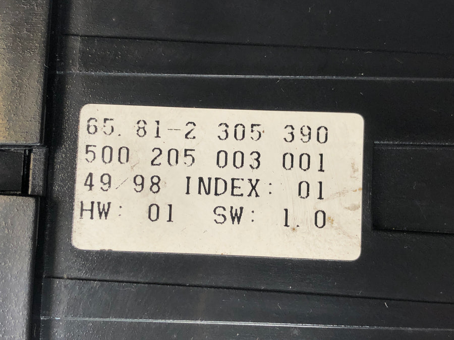 BMW K 1200 LT K2LT [1999] - Unidade de controle da unidade de exibição do computador de bordo Controle da unidade de exibição