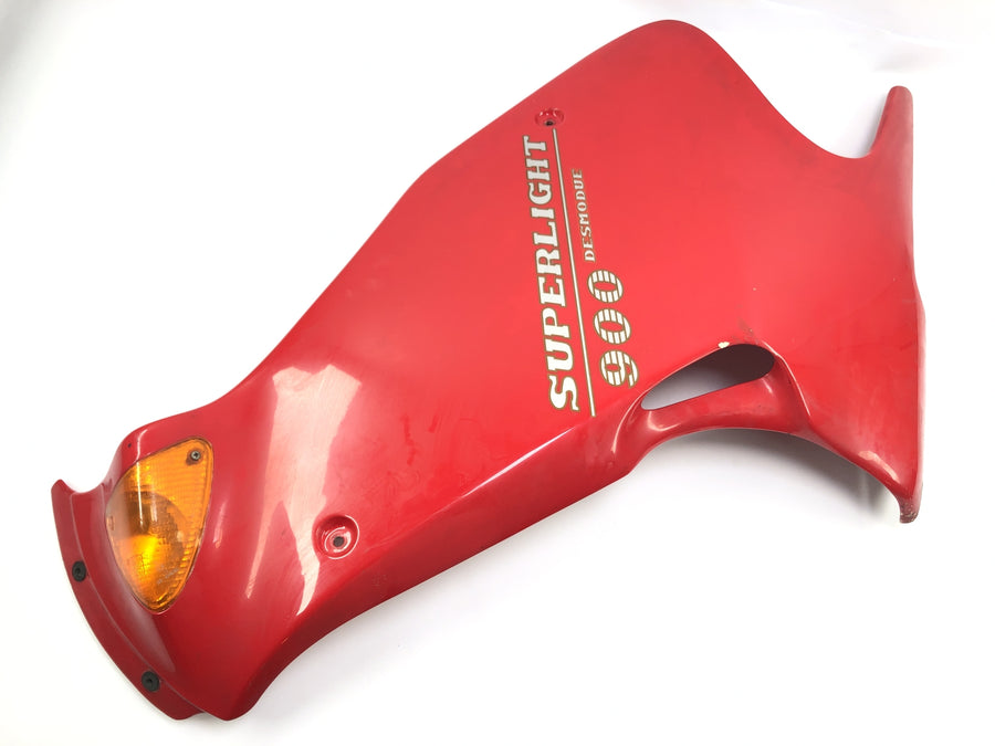 Ducati 900 SS [1991] - Parte lateral coberta à esquerda