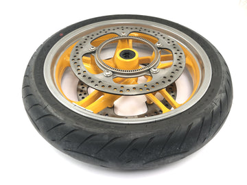 BMW R 1100 S R2S [2000] - Roda dianteira aro completo 3,50 x 17" discos de freio anel sensor ABS
