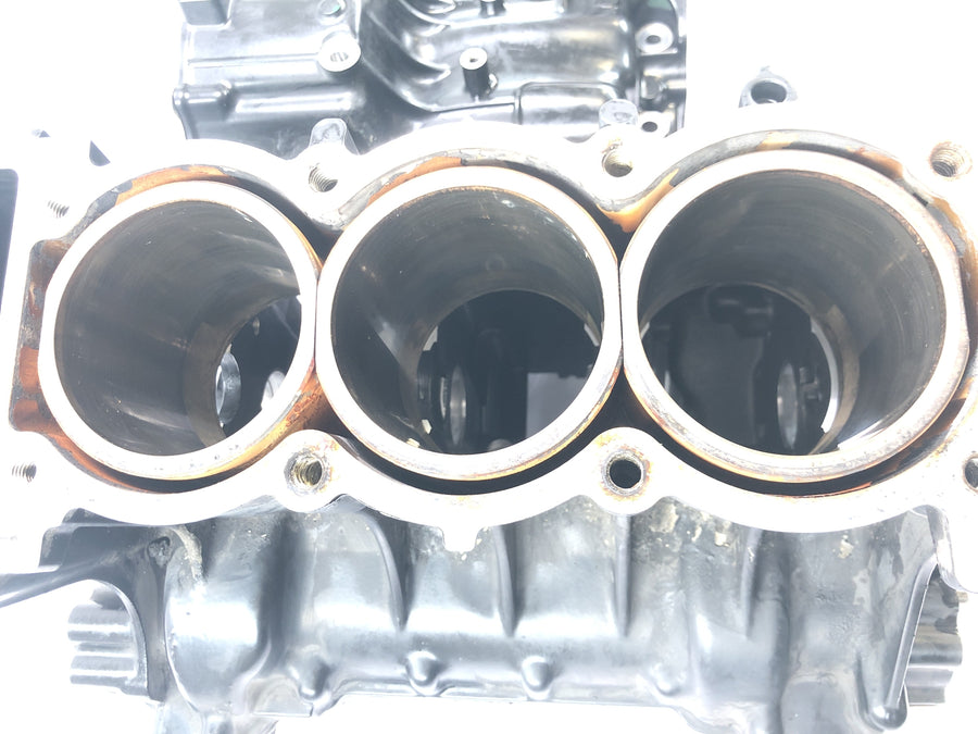 Triumph Tiger 955i 709EN [2003] - Bloco do motor carcaça do motor bloco de cilindros com pistões