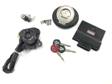 Yamaha MT07 RM04 [2014] - Conjunto de fechadura, fechadura de ignição, fechadura do tanque, fechadura do assento, imobilizador ECU