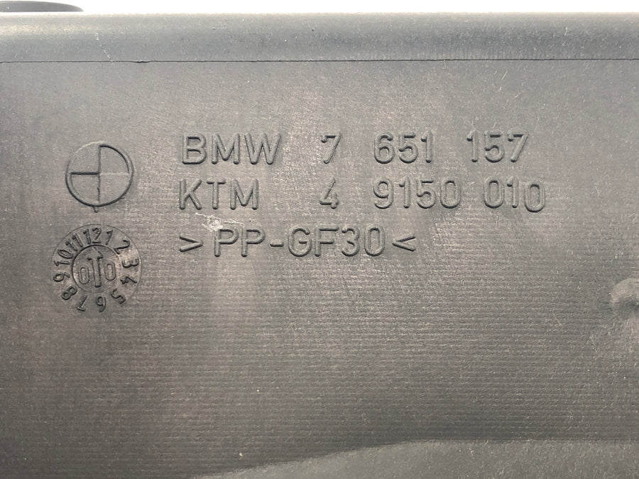 BMW C1 125 [2002] - Painel interno da tampa do radiador