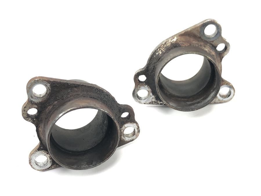 KTM 640 LC4 EGS [1999] - Par de soquetes de tubo de flange do coletor de escape