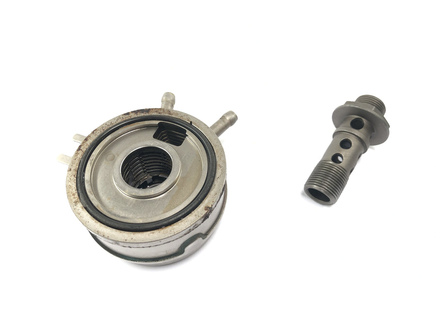 Honda ST 1100 SC26 Pan European [1990] - Adaptador de filtro de óleo da carcaça do filtro de óleo do radiador de óleo