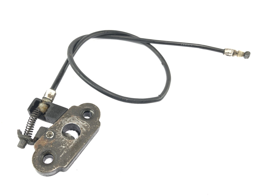 Triumph Daytona 900 T300 [1993] - Lock de assento com o trem Bowden