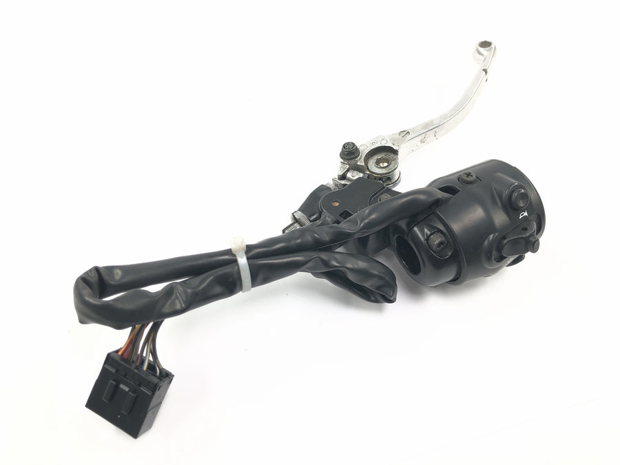 Triumph Bonneville T100 986MF [2012] - Encaixe do guiador encaixe da embreagem esquerda interruptor do guidão alavanca da embreagem