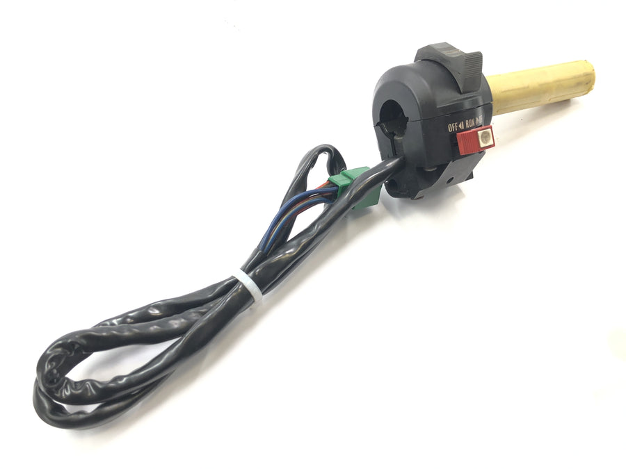 Kawasaki Z 1100 KZZ10A [1984] - interruptor do guidão na alça do gás direito à direita