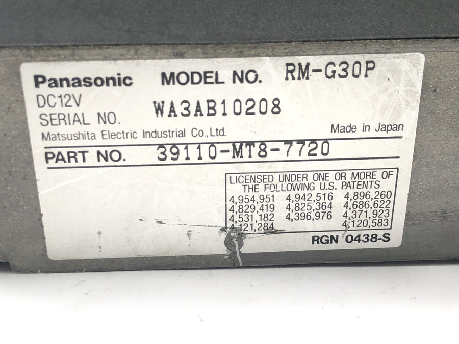 Honda GL 1500 Goldwing SC22 [1993] - Unidade de áudio painel de controle rádio cassete