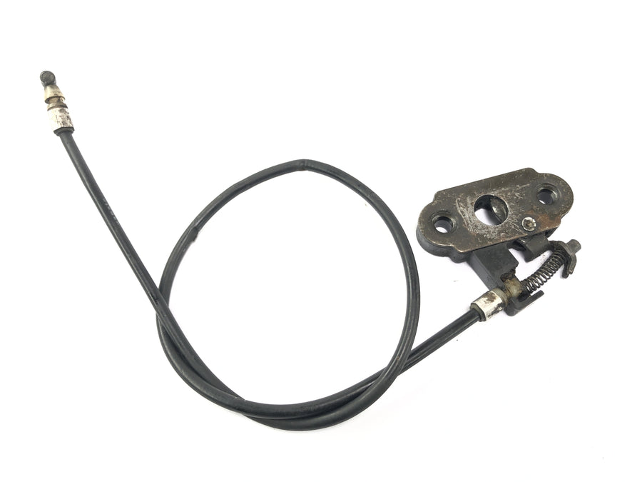 Triumph Daytona 900 T300 [1993] - Lock de assento com o trem Bowden