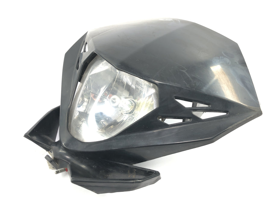 Beta RR 125 [2018] - Farol dianteiro máscara frontal máscara frontal luz frontal