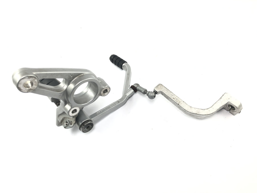 BMW R 1150 RS R22 [2003] - Sistema de apoio para os pés com alavanca de câmbio, apoio para os pés no sistema do motorista esquerdo