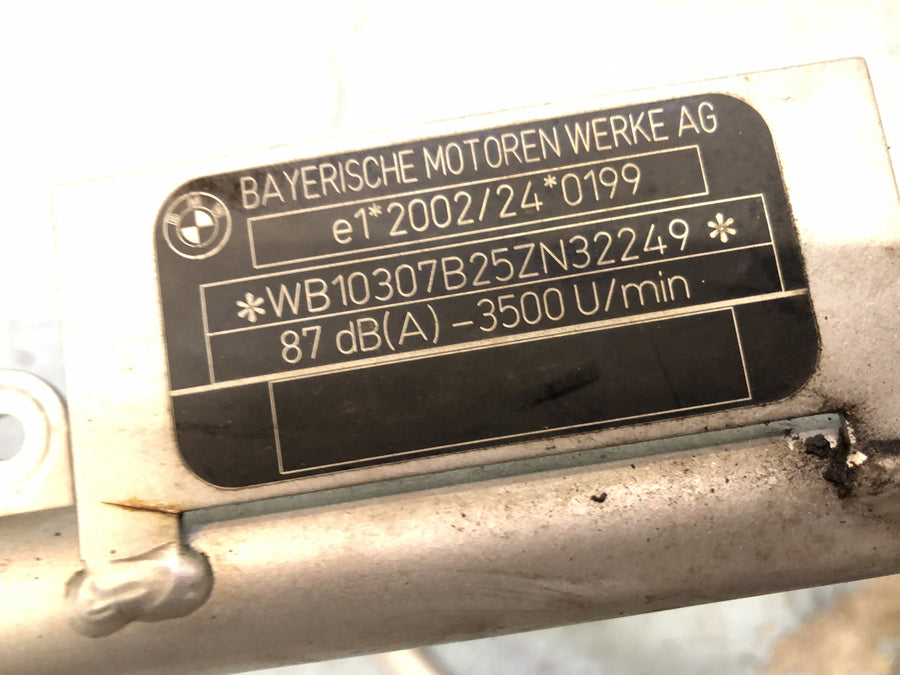 BMW R 1200 GS R12 K25 [2003] - quadro com papéis