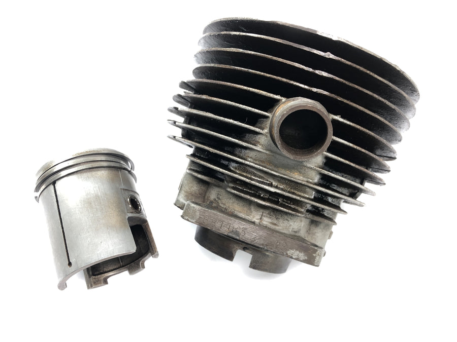 DKW NZ 250 [1938] - conjunto cilindro e pistão