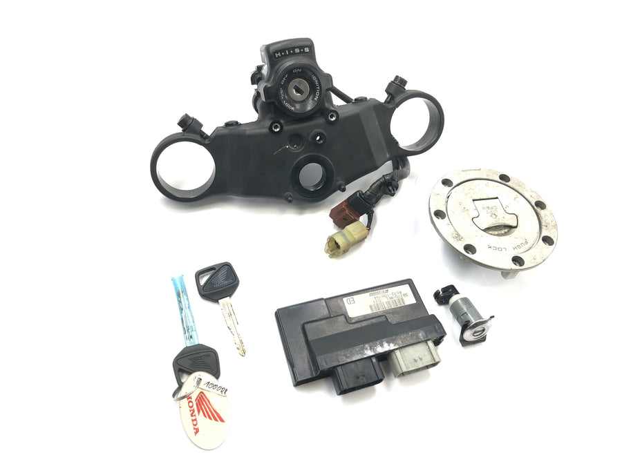 Honda CBR 1000 RR SC57 [2006] - Conjunto de fechadura fechadura de ignição tampa do tanque chave de direção CDI