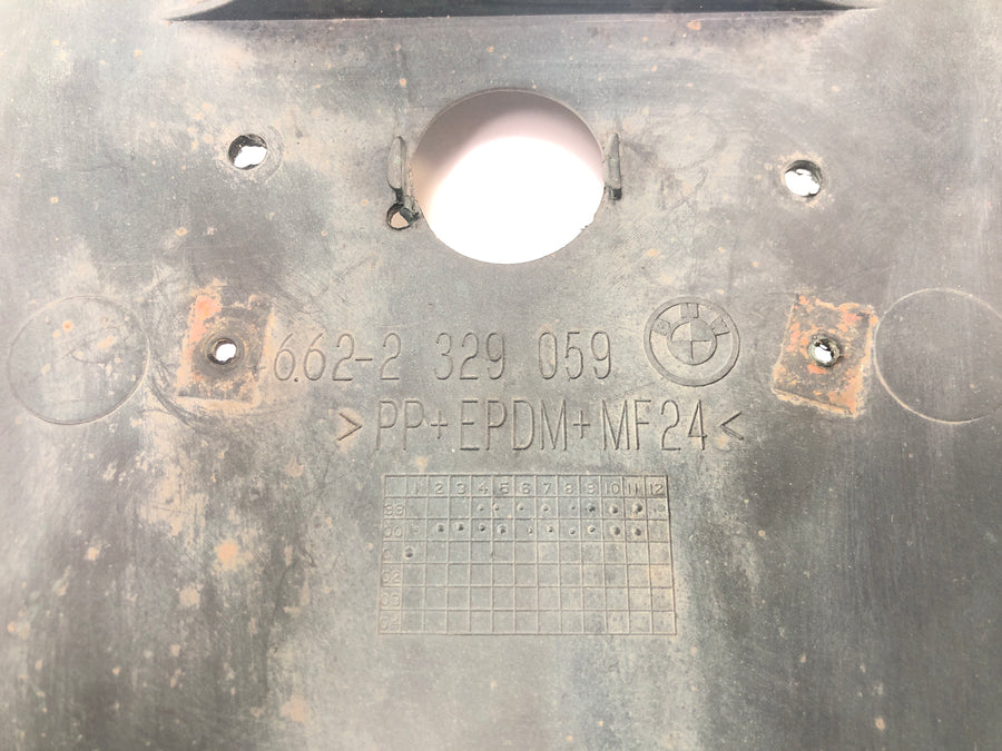 BMW C1 125 [2002] - Para-lama traseiro, tampa da roda, proteção contra respingos, suporte de placa